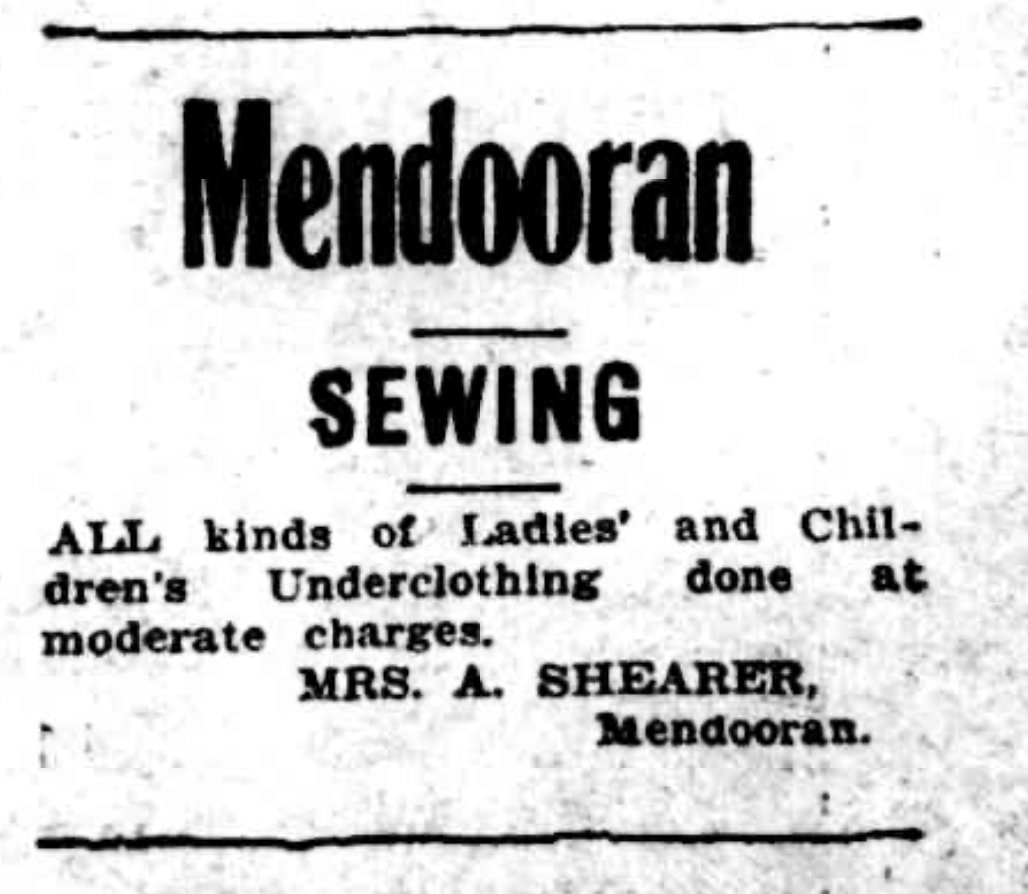 1924 sewing advertisement
